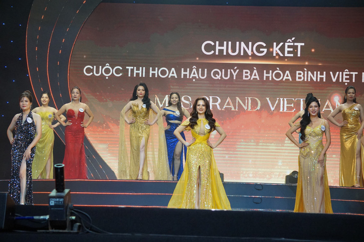 Một số gương mặt dự chung kết Hoa hậu Quý bà hòa bình Việt Nam 2023 - Ảnh: T.ĐIỂU