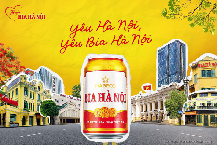 Bia Hà Nội ra mắt nhận diện thương hiệu mới - Ảnh 1.