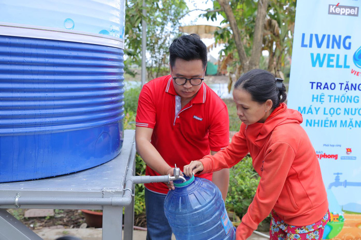 Dự án Living Well của Tập đoàn Keppel đưa nước sạch đến với người dân - Ảnh 4.