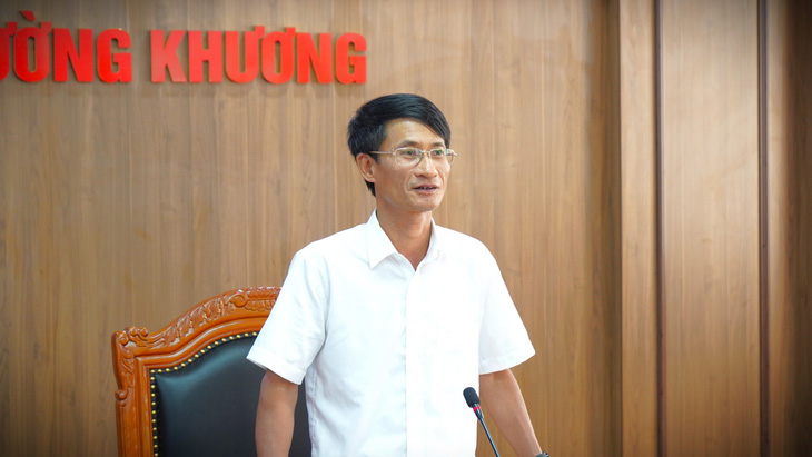 Ông Lê Ngọc Dương, chủ tịch UBND huyện Mường Khương - Ảnh: Cổng TTĐT Lào Cai