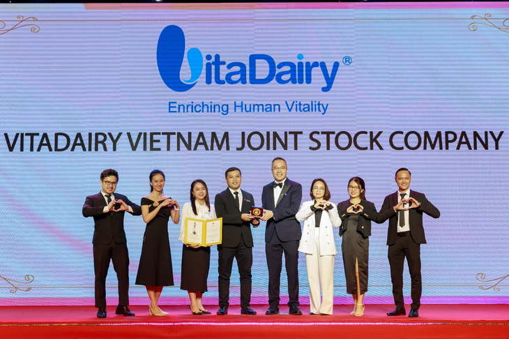 VitaDairy giành ‘cú đúp’ giải thưởng tại HR Asia Award 2023 - Ảnh 1.