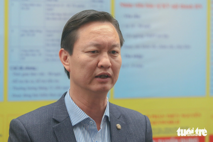 Ông Vũ Quang Thành - phó giám đốc Trung tâm Dịch vụ việc làm Hà Nội - Ảnh: HÀ QUÂN