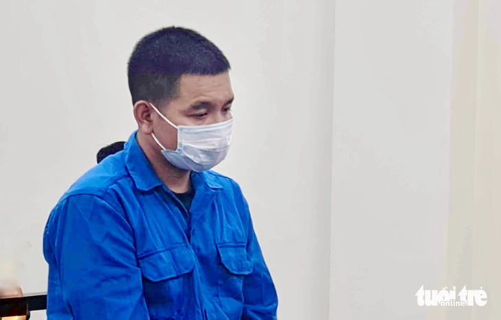Bị cáo Phạm Duy Hùng tại tòa - Ảnh: DANH TRỌNG
