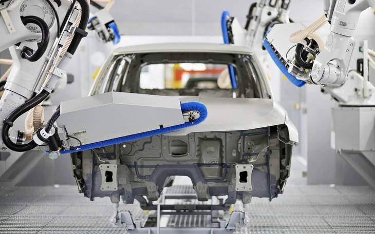 Dự án nhà máy ô tô của Tập đoàn Thành Công được triển khai xây dựng với quy mô vốn khủng - Ảnh: T.L
