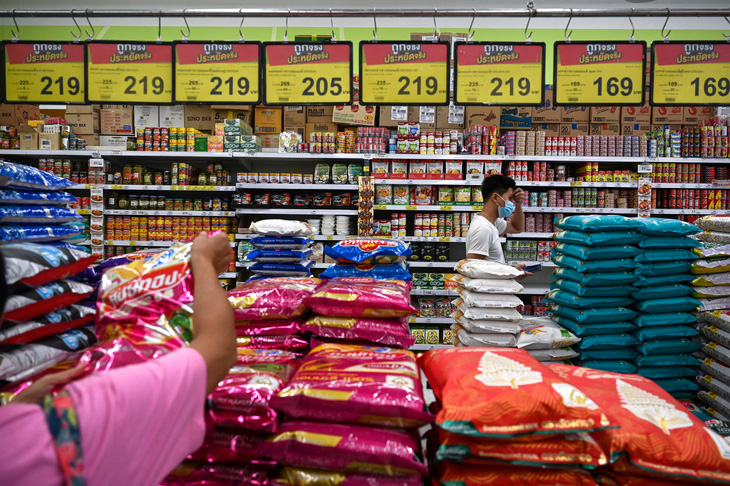 Thái Lan lập đơn vị chuyên trách theo dõi các yếu tố tác động tới giá gạo - Ảnh: AFP