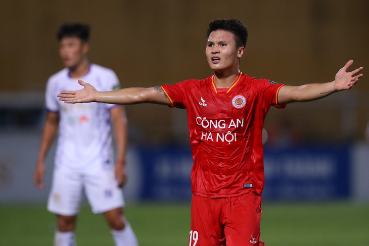 CLB Công An Hà Nội đang có lợi thế lớn để vô địch V-League 2023 - Ảnh: MINH ĐỨC