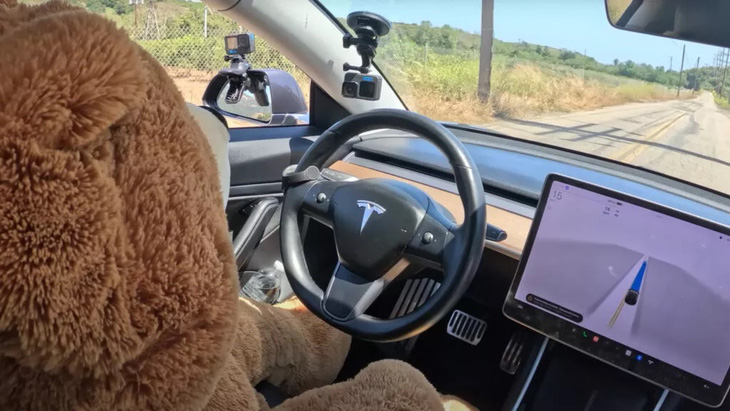 It looks like self-driving systems and driver monitoring still need a lot of improvement - Photo: Dawn Project
