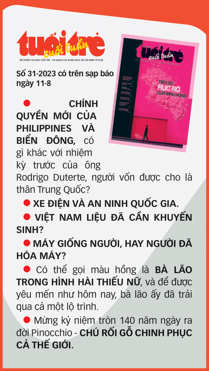 Báo Tuổi Trẻ Cuối Tuần phát hành ngày 11-8 với nhiều nội dung đáng chú ý