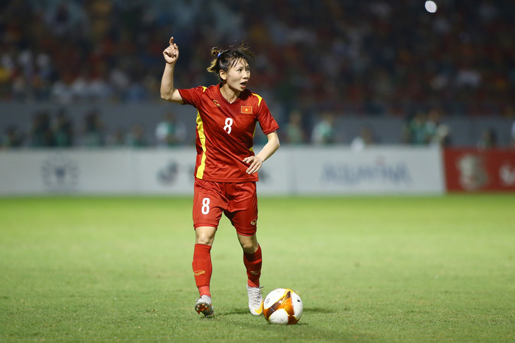 Tiền vệ Trần Thị Thùy Trang từng là nhân tố quan trọng giúp tuyển nữ Việt Nam vô địch SEA Games 31 và 32 - Ảnh: HOÀNG TÙNG