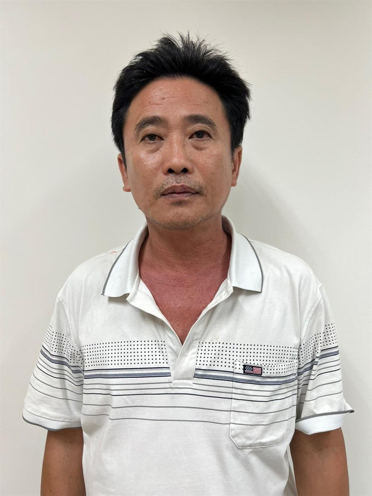 Giám đốc Phạm Quốc Văn bị bắt trong vụ án liên quan mỏ cát lậu lớn nhất tỉnh An Giang - Ảnh: BỘ CA