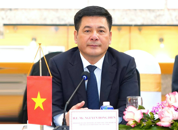 Bộ trưởng Bộ Công Thương cho rằng nhiều cơ hội hợp tác song đòi hỏi nỗ lực lớn từ các doanh nghiệp Việt Nam - Ảnh: Moit.gov.vn
