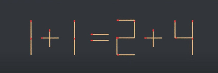 Thử tài IQ: Di chuyển một que diêm để 9+2=9x2 thành phép tính đúng - Ảnh 1.