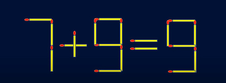 Thử tài IQ: Di chuyển một que diêm để 6+4=9-5 thành phép tính đúng - Ảnh 7.