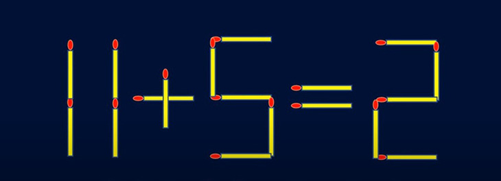 Thử tài IQ: Di chuyển một que diêm để 3+4=4+1 thành phép tính đúng - Ảnh 7.