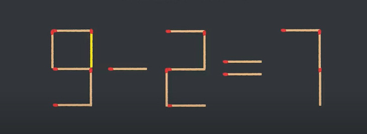 Thử tài IQ: Di chuyển một que diêm để 3+4=8+7 thành phép tính đúng - Ảnh 1.