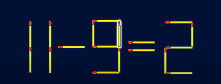 Thử tài IQ: Di chuyển một que diêm để 3+4=4+1 thành phép tính đúng - Ảnh 1.