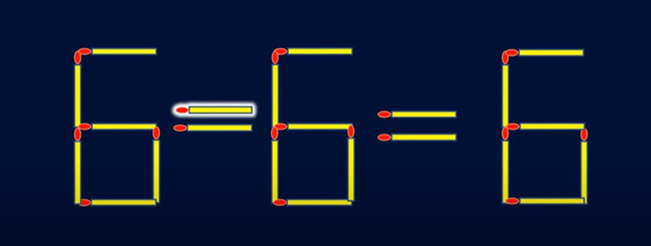 Thử tài IQ: Di chuyển một que diêm để 8-1=4-3 thành phép tính đúng - Ảnh 1.