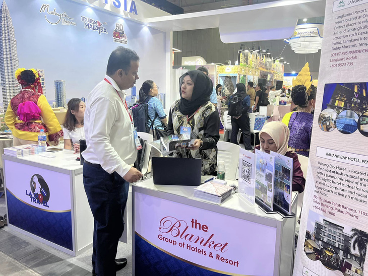 Hội chợ ITE HCMC trở thành điểm gặp gỡ của người bán - người mua quốc tế - Ảnh: Tourism Malaysia
