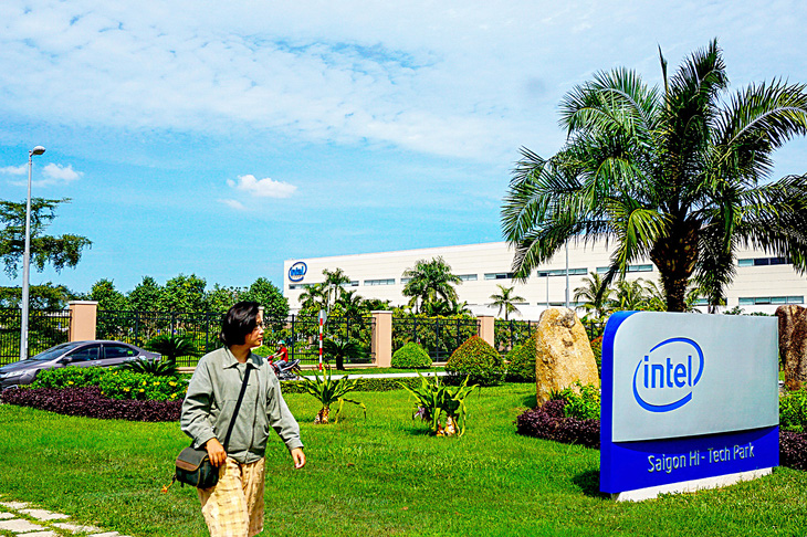 Nhà máy Intel Việt Nam tại Khu công nghệ cao TP.HCM - Ảnh: H.Đ.