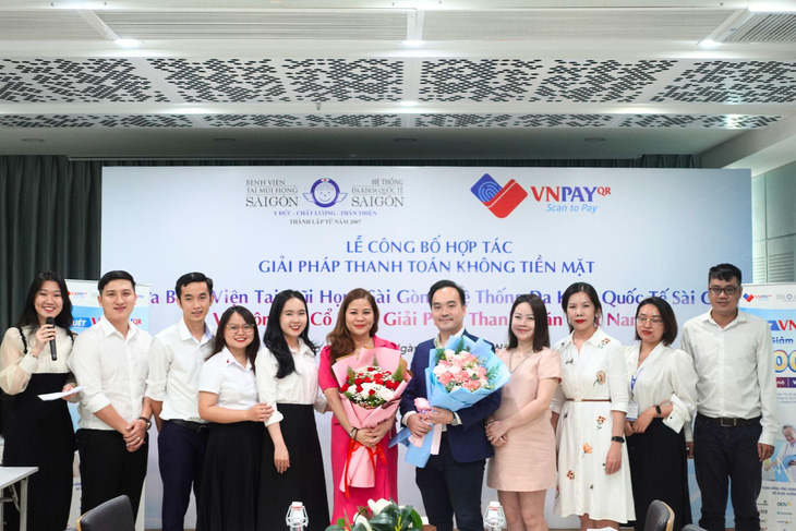 VNPAY hợp tác với hai bệnh viện lớn tại Sài Gòn kết nối thanh toán số - Ảnh 1.