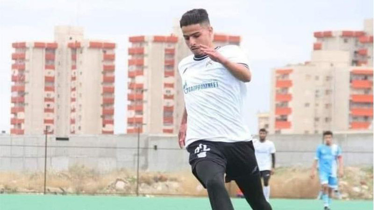 Cầu thủ Shaheen Al-Jamil là một trong những người đã thiệt mạng trong lũ lụt ở Libya - Ảnh: Getty