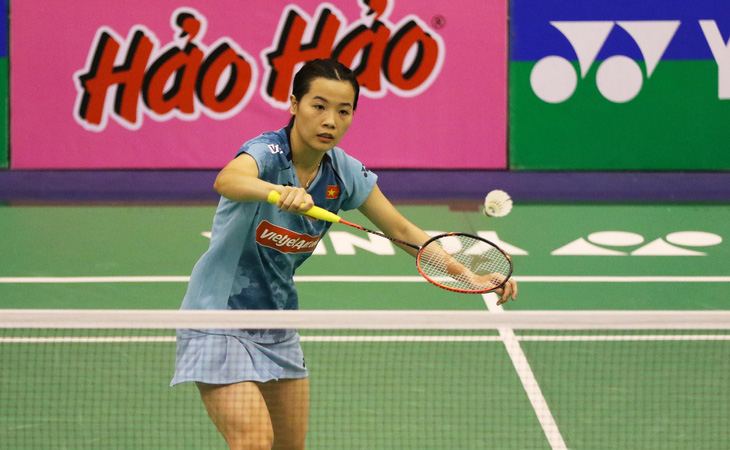 Nguyễn Thùy Linh vào tứ kết Giải Vietnam Open 2023 - Ảnh: T.P.