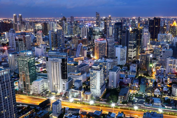 Một góc thành phố Bangkok - Ảnh: REUTERS