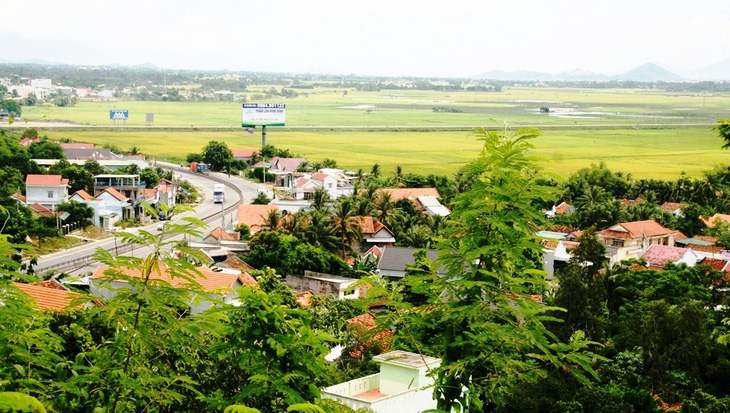 Một khu vực thuộc thị xã Ninh Hòa (tỉnh Khánh Hòa) - Ảnh: PHAN SÔNG NGÂN