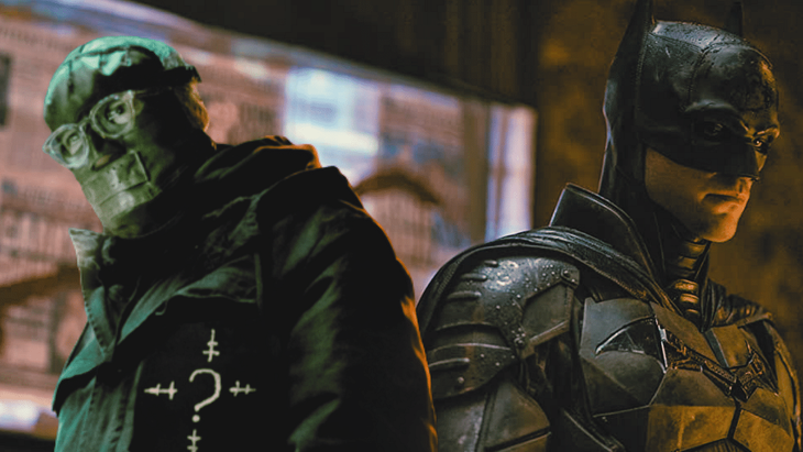  Riddler và Batman đối đầu căng thẳng trong phim - Ảnh: Variety