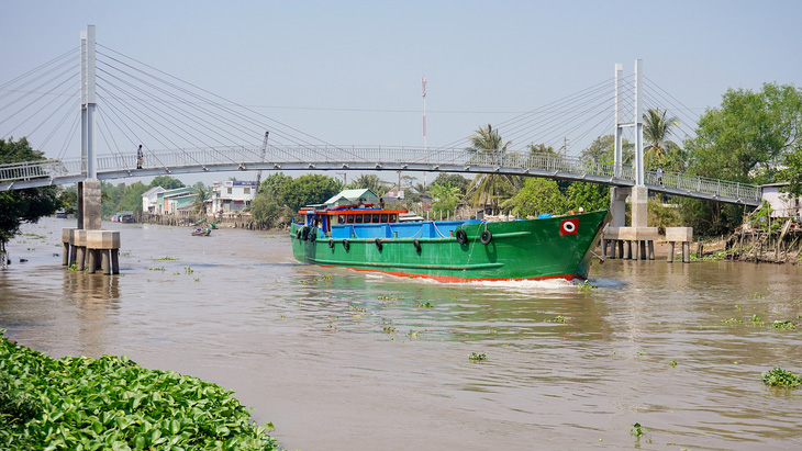 Cầu Khang Phúc (Tiền Giang) - chiếc cầu có chiều dài lớn nhất được thực hiện bởi quỹ Nam Phương