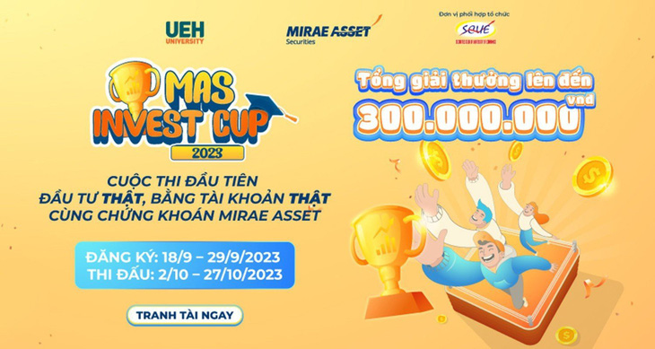 Tổng giá trị giải thưởng của MASinvest Cup 2023 lên tới 300 triệu đồng