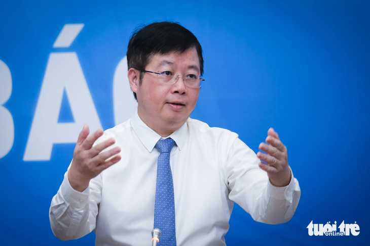 Ông Nguyễn Thanh Lâm, thứ trưởng Bộ Thông tin và truyền thông - Ảnh: TẤN LỰC