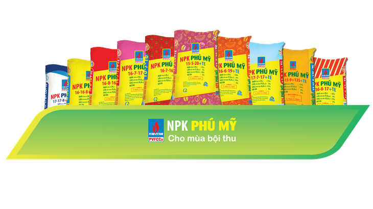 Đến nay, PVFCCo đã cho ra thị trường gần 30 công thức, sản phẩm NPK Phú Mỹ