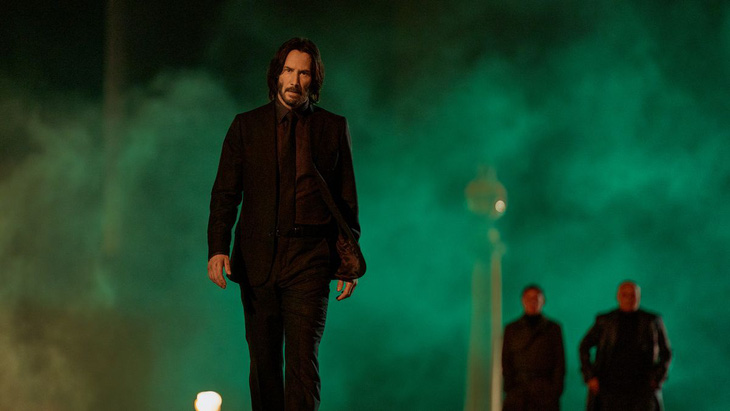 Keanu Reeves thực hiện nhiều cảnh hành động khó trong loạt phim John Wick - Ảnh: Variety