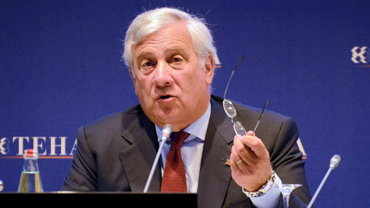 Ngoại trưởng Ý Antonio Tajani - Ảnh: AFP