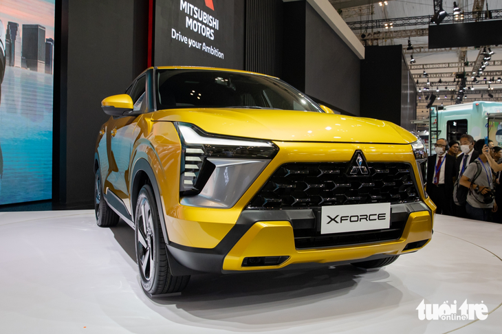 Theo dự kiến, Mitsubishi Xforce sẽ được cho ra mắt tại Việt Nam vào tháng 12-2023, mở bán từ đầu năm 2024. Trước đó, cách đây 1 tháng, mẫu xe này đã được giới thiệu tại Indonesia - Ảnh: LÊ HOÀNG