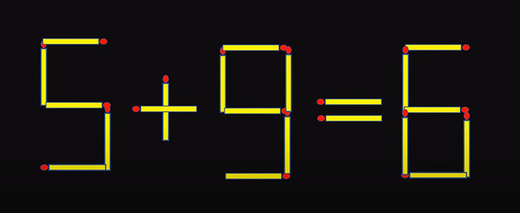 Thử tài IQ: Di chuyển một que diêm để 1-0=9-1 thành phép tính đúng - Ảnh 4.