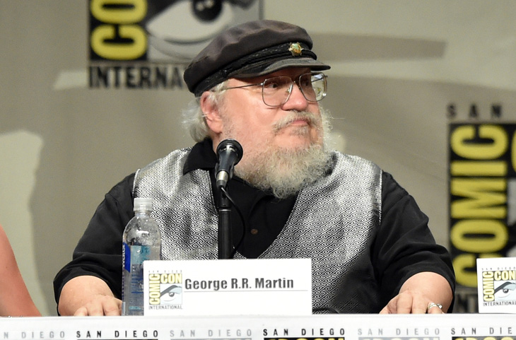 George R.R. Martin, tác giả &quot;Trò chơi vương quyền&quot; (Game of Thrones) - Ảnh: AFP