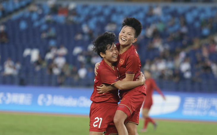 Tuyển nữ Việt Nam thắng Nepal 2-0 ở trận ra quân Asiad 19