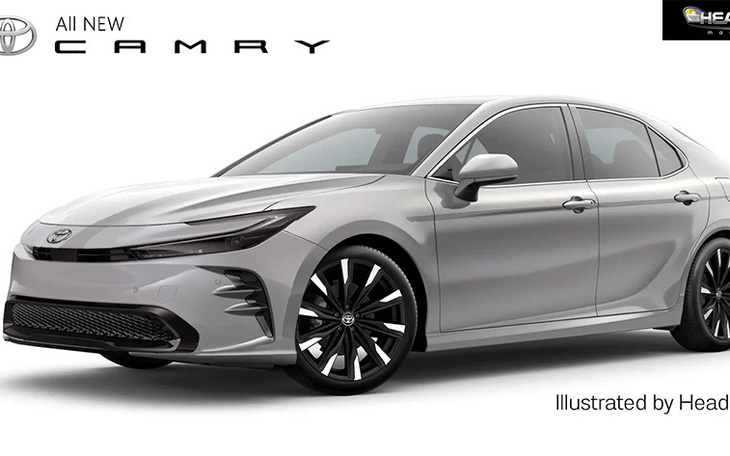 Dự đoán thiết kế Toyota Camry đời mới, có thể ra mắt vào đầu năm 2024