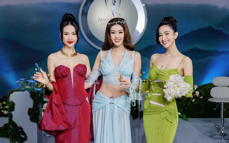 Ngắm chủ nhân của ba chiếc Vòng Nguyệt quế đầu tiên tại Miss Earth Việt Nam 2023