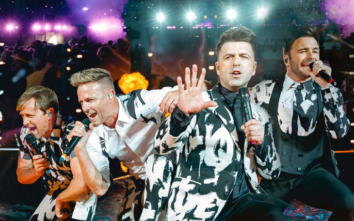 Đêm nhạc Westlife 100% là vé ngồi, giá cao nhất 4 triệu