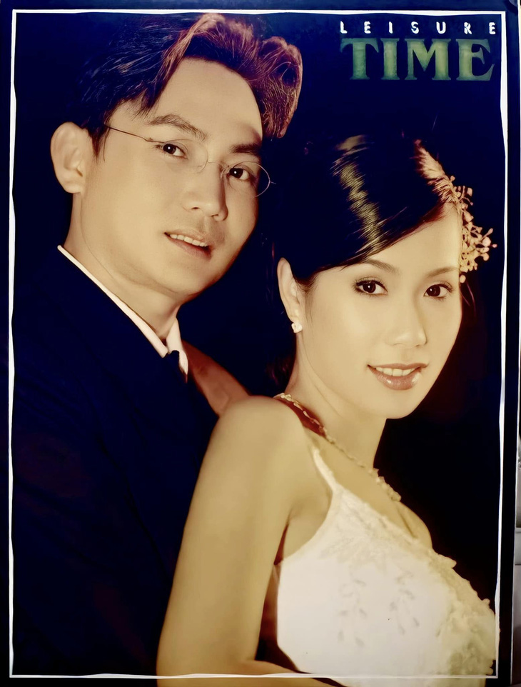 Ảnh cưới của Trịnh Kim Chi và ông xã 
