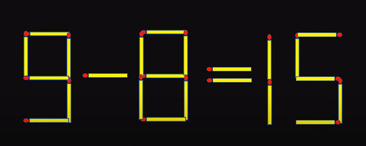 Thử tài IQ: Di chuyển hai que diêm để 7-0=6 thành phép tính đúng - Ảnh 4.