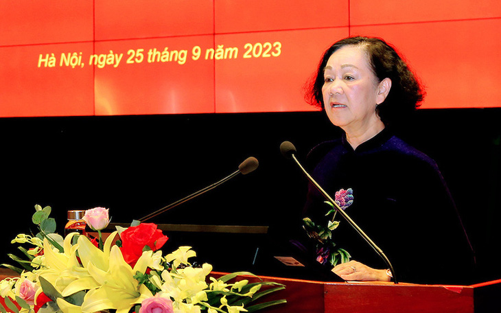 Bà Trương Thị Mai: Đảng đặt yêu cầu rất cao với công tác cán bộ, đặc biệt cán bộ cấp chiến lược