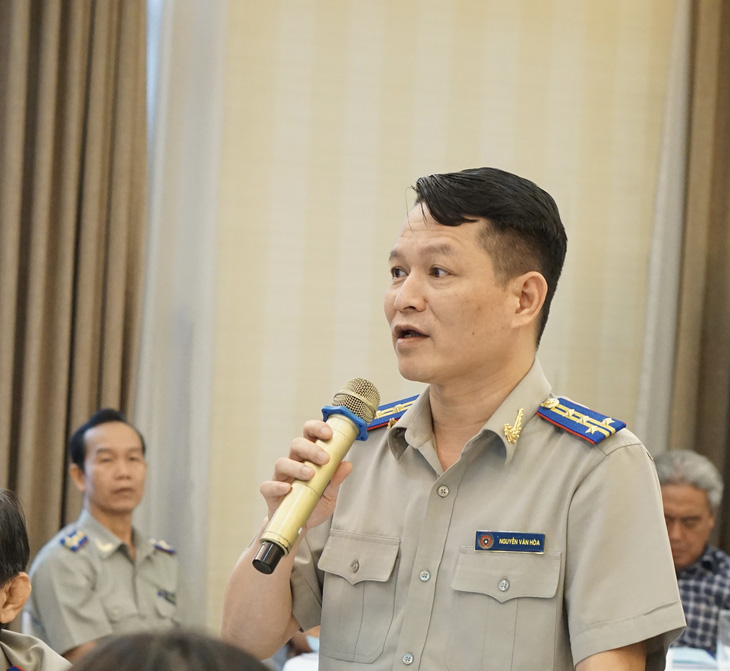 Ông Nguyễn Văn Hòa - cục trưởng Cục Thi hành án dân sự TP.HCM - Ảnh: TUYẾT MAI