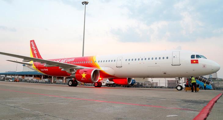 Một trong các lý do khiến lãi Vietjet Air bốc hơi sau kiểm toán là do hoãn ghi nhận một doanh thu thương mại tài chính tàu bay - Ảnh: VJC