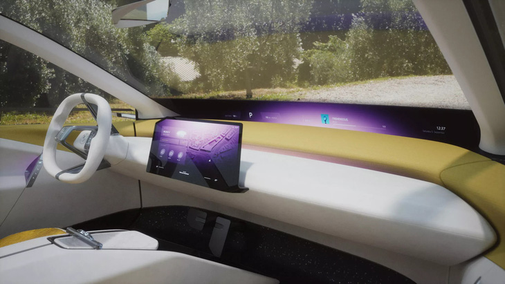Giao diện cabin trên xe BMW trong tương lai - Ảnh: BMW