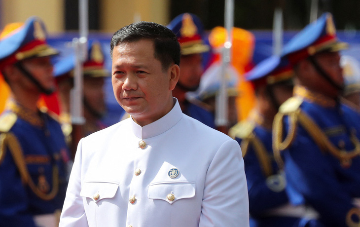 Tân Thủ tướng Campuchia Hun Manet - Ảnh: REUTERS