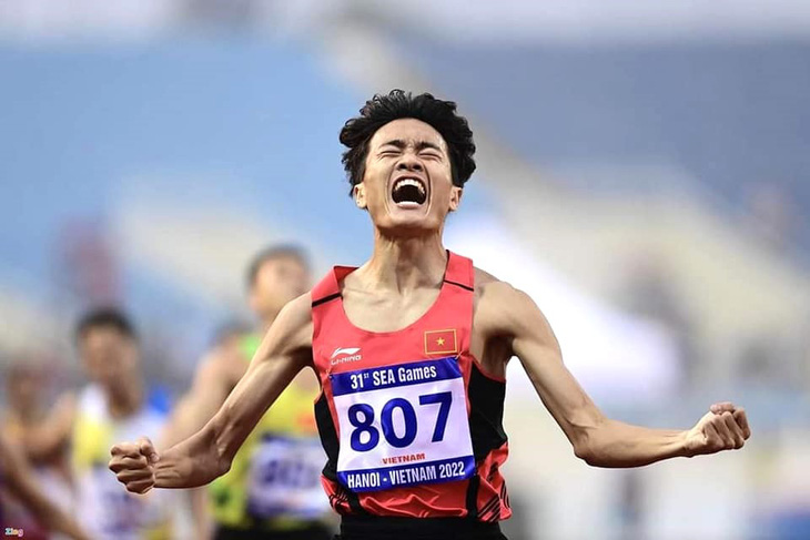 Lương Đức Phước vào chung kết chạy 1500m Asiad 19 - Ảnh: FBNV